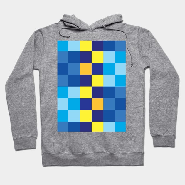 Squares Hoodie by oscargml